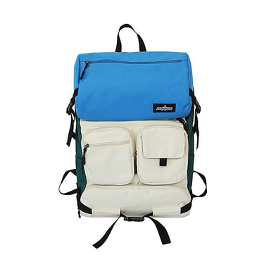 mochilas viajeras paraguay azul